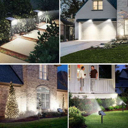 Solar Spot Lights Outdoor 10 Pack