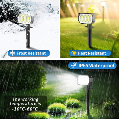 Solar Spot Lights Outdoor 10 Pack