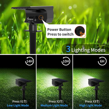 Solar Spot Lights Outdoor 10 Pack