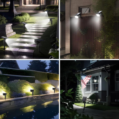 Solar Spot Lights Outdoor 10 Pack